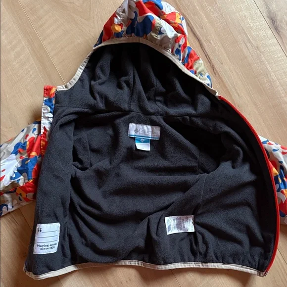 Columbia Infant Mini Pixel Grabber II Wind Jacket, Size 2T - Picture 3 of 5